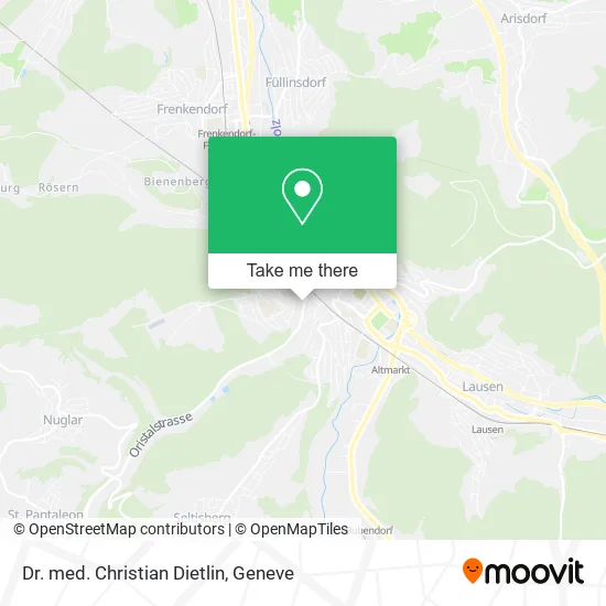 Dr. med. Christian Dietlin map