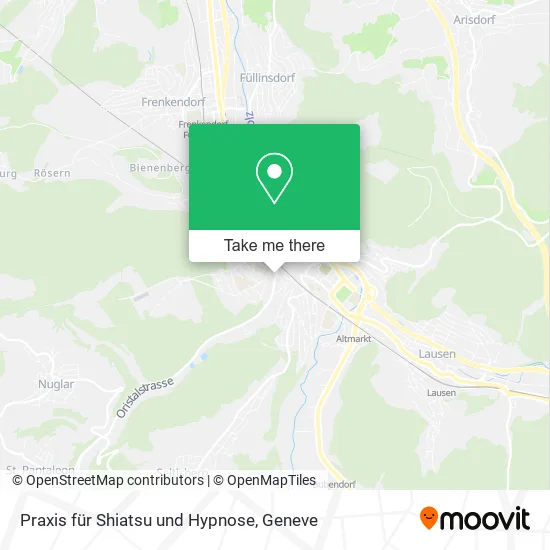 Praxis für Shiatsu und Hypnose map