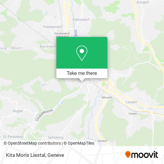 Kita Moris Liestal map