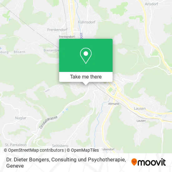 Dr. Dieter Bongers, Consulting und Psychotherapie map