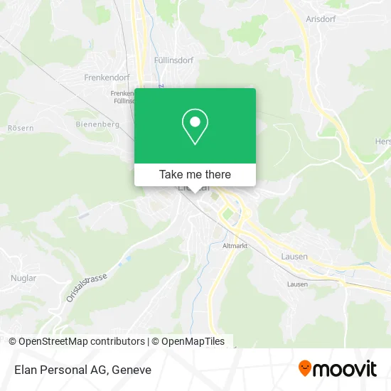 Elan Personal AG map