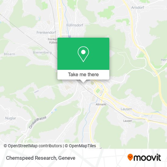 Chemspeed Research map