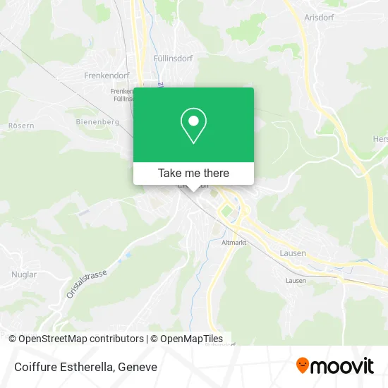 Coiffure Estherella map