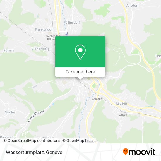 Wasserturmplatz map
