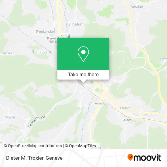 Dieter M. Troxler map