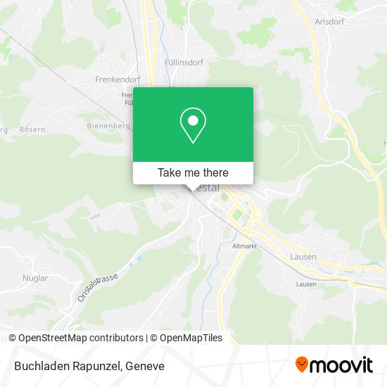 Buchladen Rapunzel map