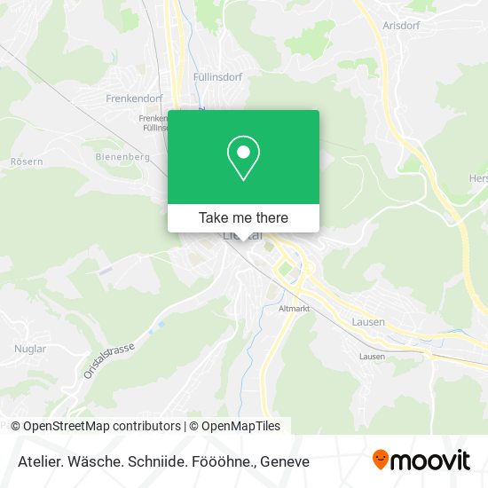 Atelier. Wäsche. Schniide. Föööhne. map