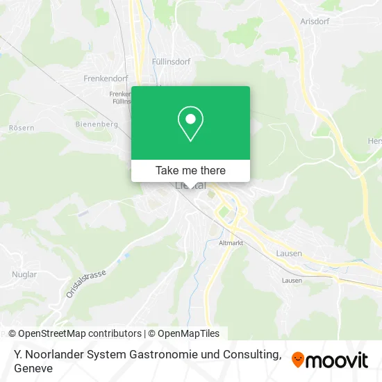 Y. Noorlander System Gastronomie und Consulting map