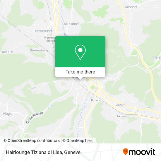 Hairlounge Tiziana di Lisa map