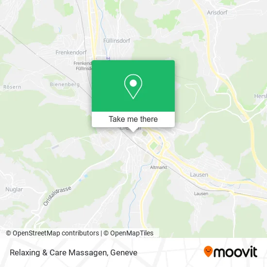 Relaxing & Care Massagen map