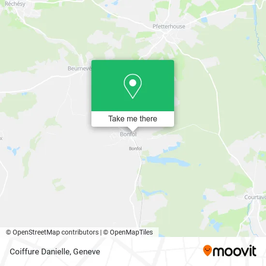 Coiffure Danielle map