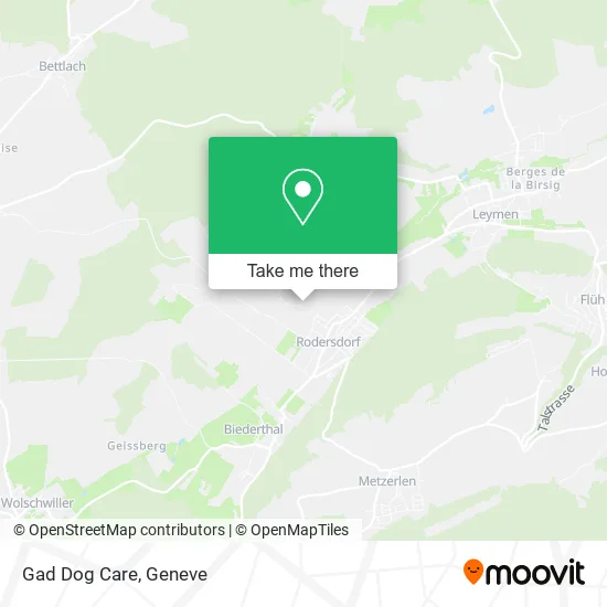 Gad Dog Care map