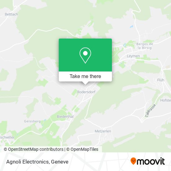 Agnoli Electronics map