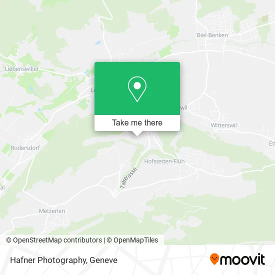 Hafner Photography map