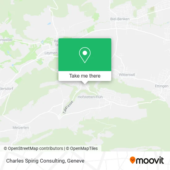 Charles Spirig Consulting map