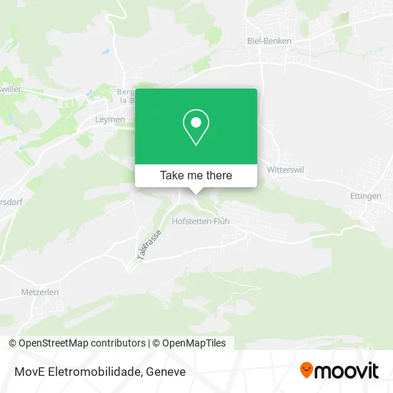 MovE Eletromobilidade map