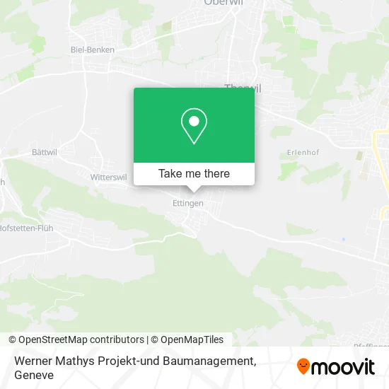 Werner Mathys Projekt-und Baumanagement map