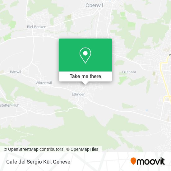 Cafe del Sergio Kül map