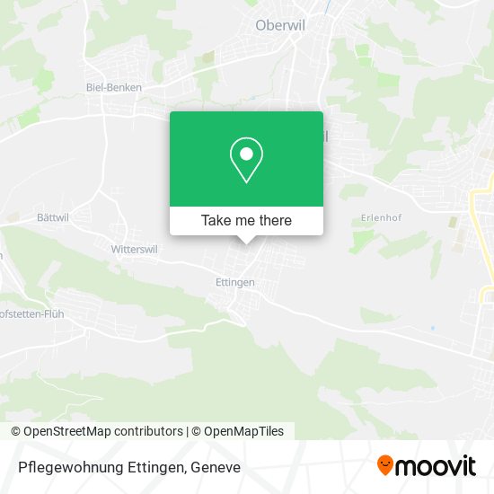 Pflegewohnung Ettingen map