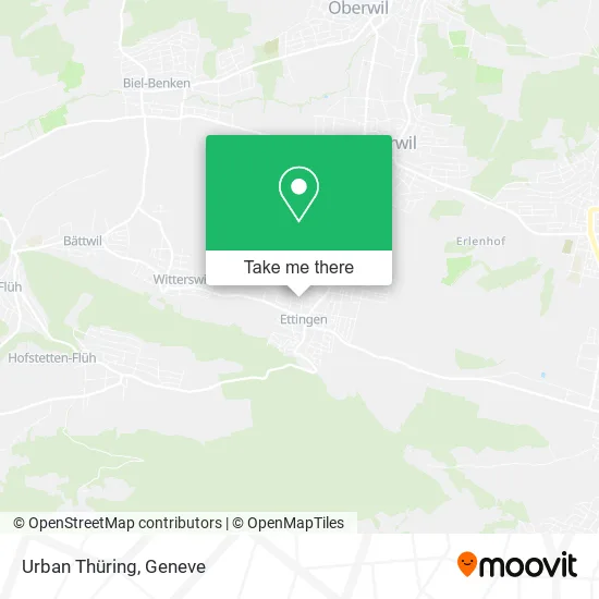Urban Thüring map