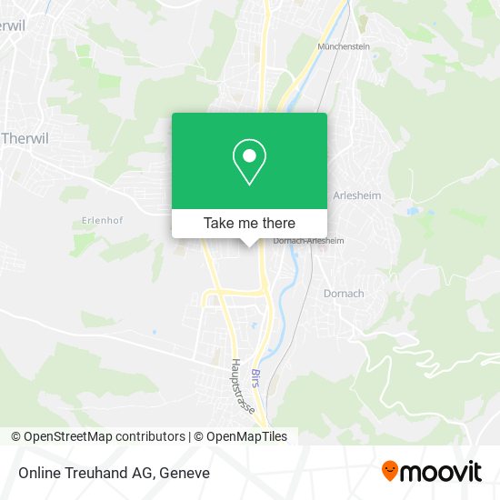 Online Treuhand AG map