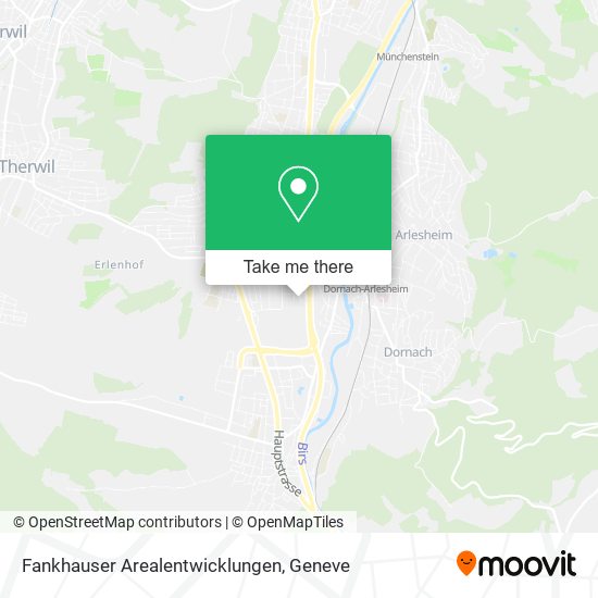 Fankhauser Arealentwicklungen map