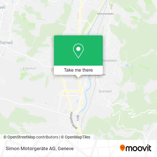 Simon Motorgeräte AG map