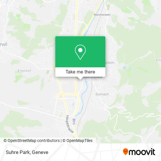 Suhre Park map