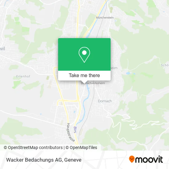 Wacker Bedachungs AG map