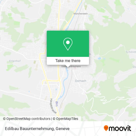 Edilbau Bauunternehmung map