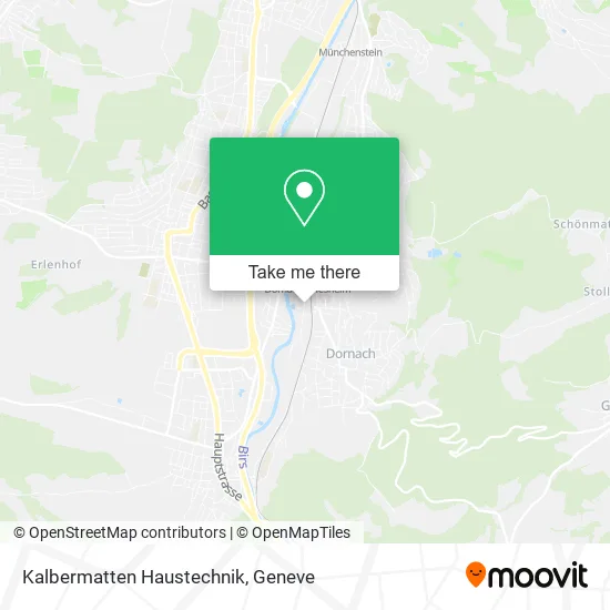 Kalbermatten Haustechnik map