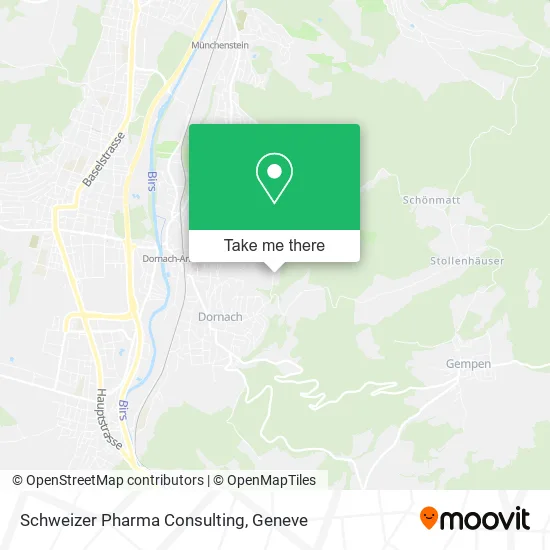 Schweizer Pharma Consulting map