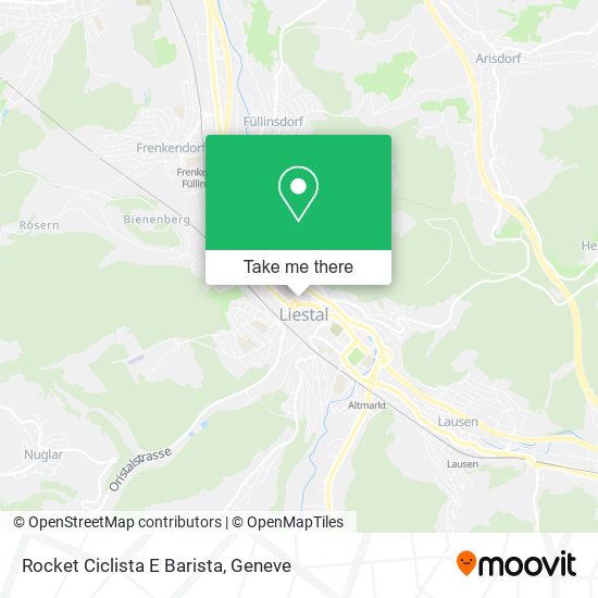 Rocket Ciclista E Barista map