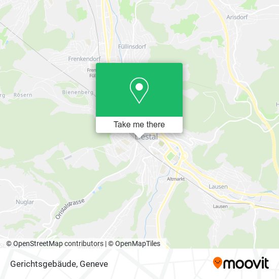 Gerichtsgebäude map