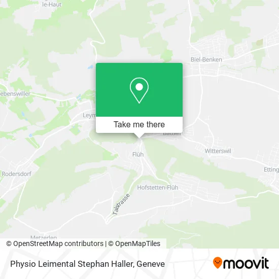 Physio Leimental Stephan Haller map