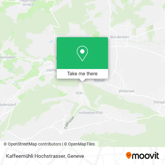 Kaffeemühli Hochstrasser map