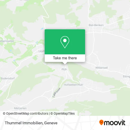 Thummel Immobilien map