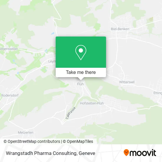 Wrangstadh Pharma Consulting map