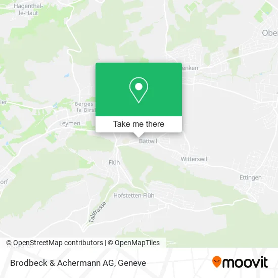 Brodbeck & Achermann AG map