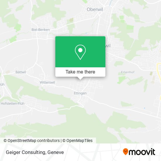 Geiger Consulting map