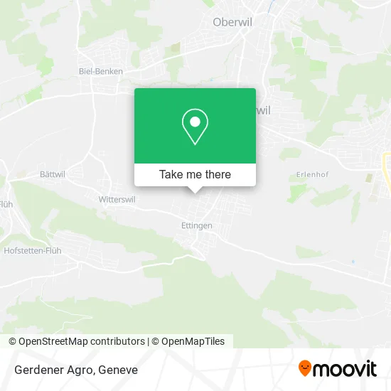 Gerdener Agro map