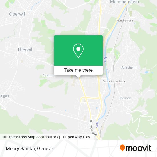 Meury Sanitär map