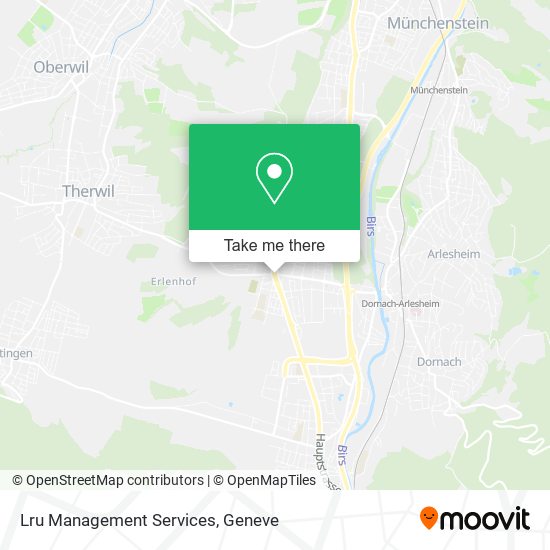 Lru Management Services map