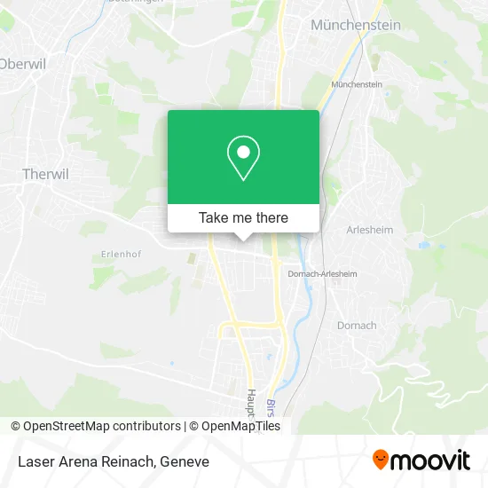 Laser Arena Reinach map