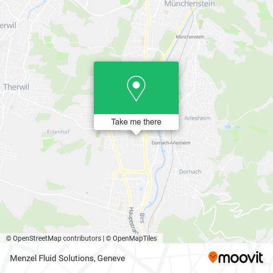 Menzel Fluid Solutions map