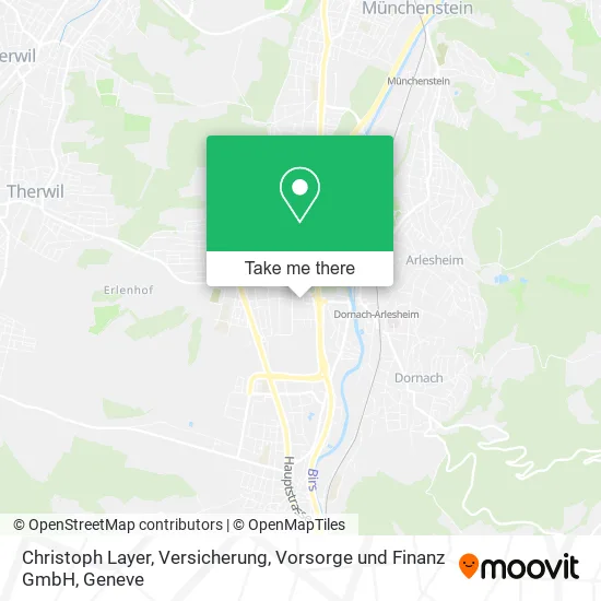 Christoph Layer, Versicherung, Vorsorge und Finanz GmbH map