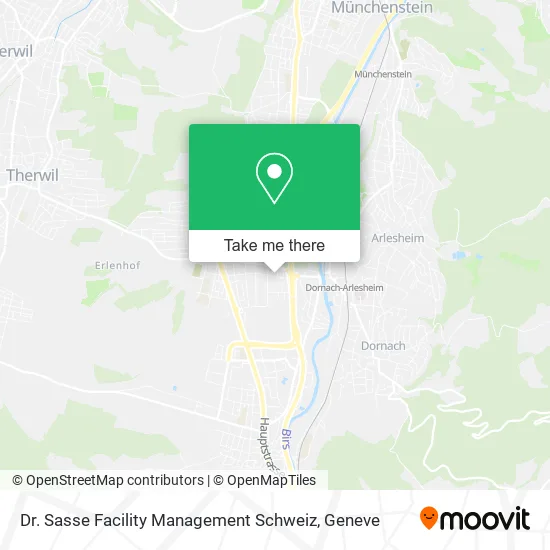 Dr. Sasse Facility Management Schweiz map