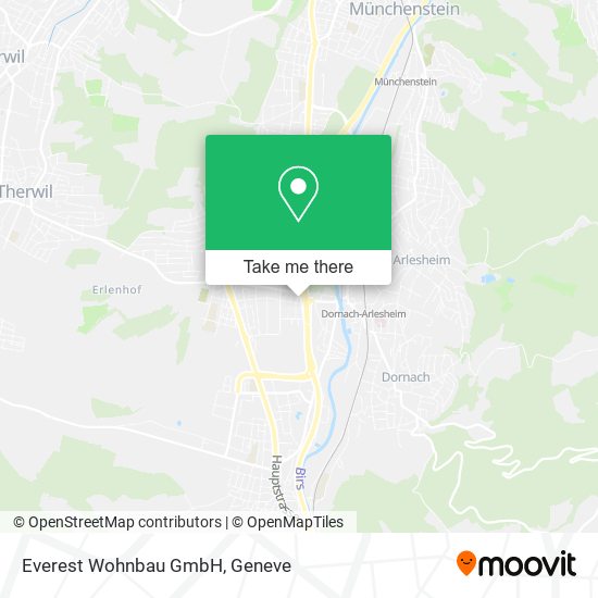 Everest Wohnbau GmbH Karte