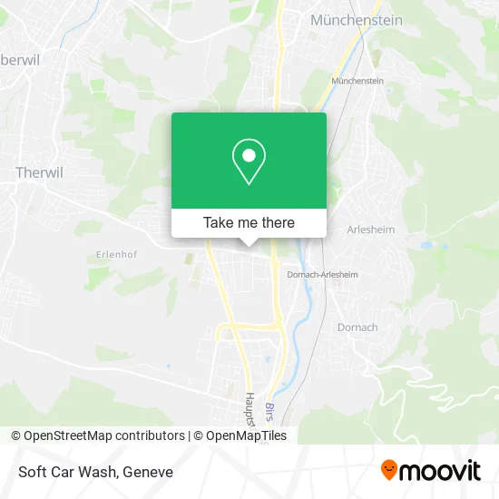 Soft Car Wash map