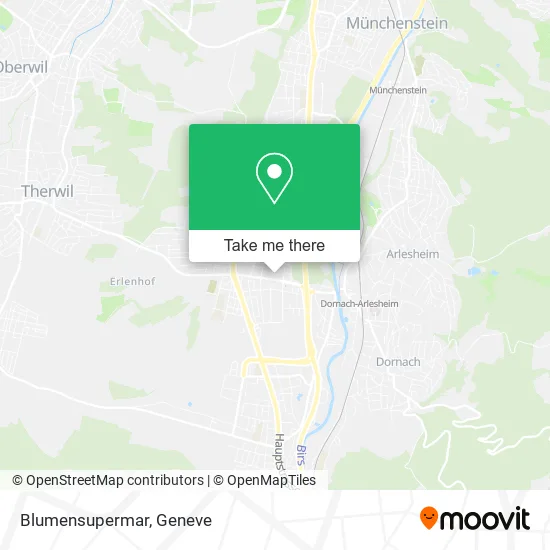 Blumensupermar map